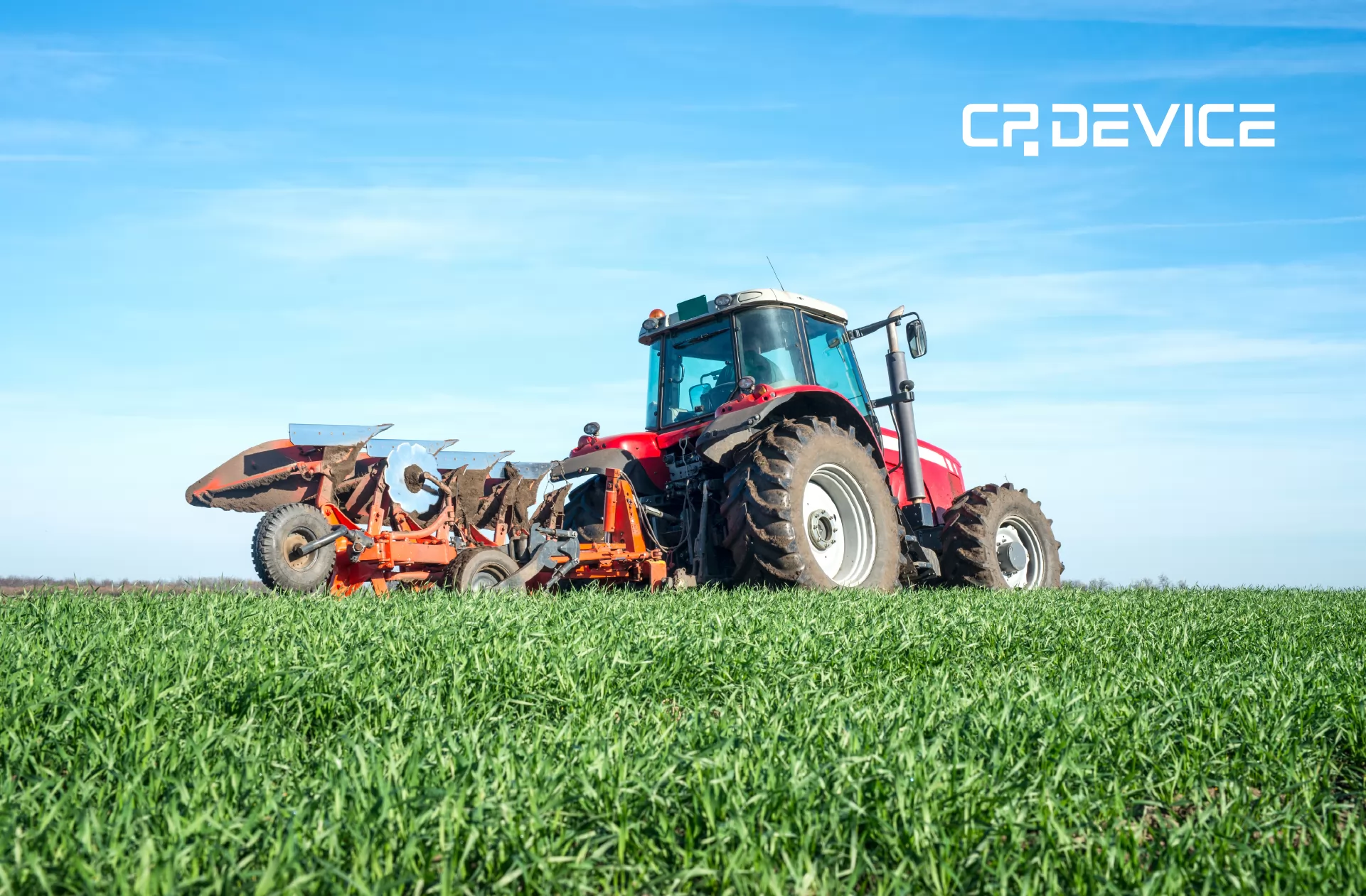 CPDEVICE's vehicle mount computers installed on tractors.
