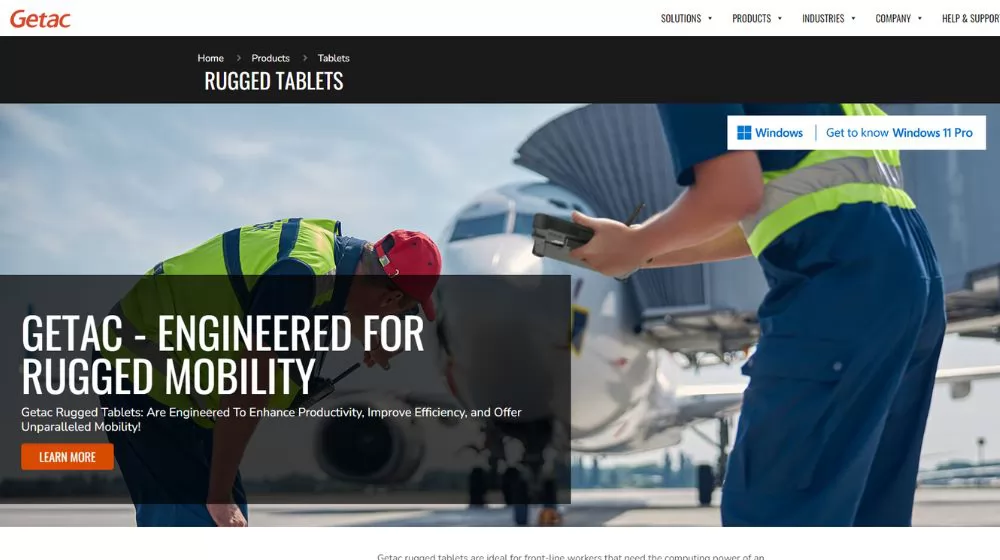 military rugged tablet manufacturers